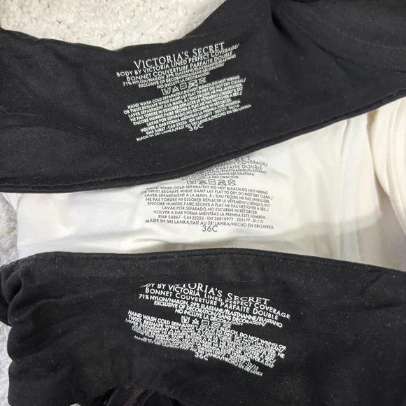 Y2K Victoria’s Secret Bra Bundle of 3 Size 36C - Picture 3 of 4